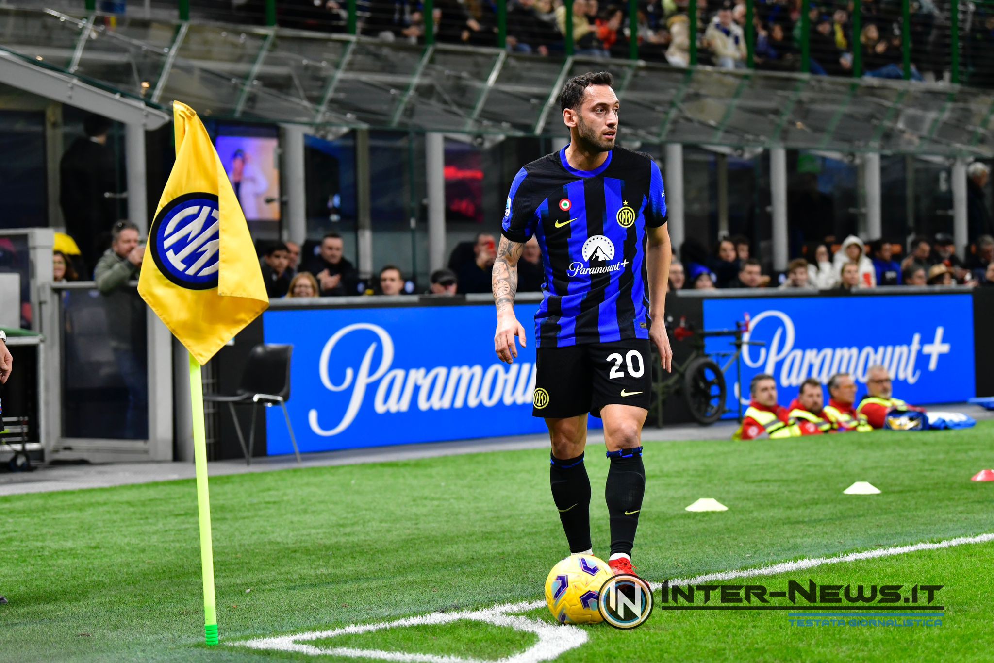 Hakan Calhanoglu in Inter-Lecce (Photo by Tommaso Fimiano/Inter-News.it ©)