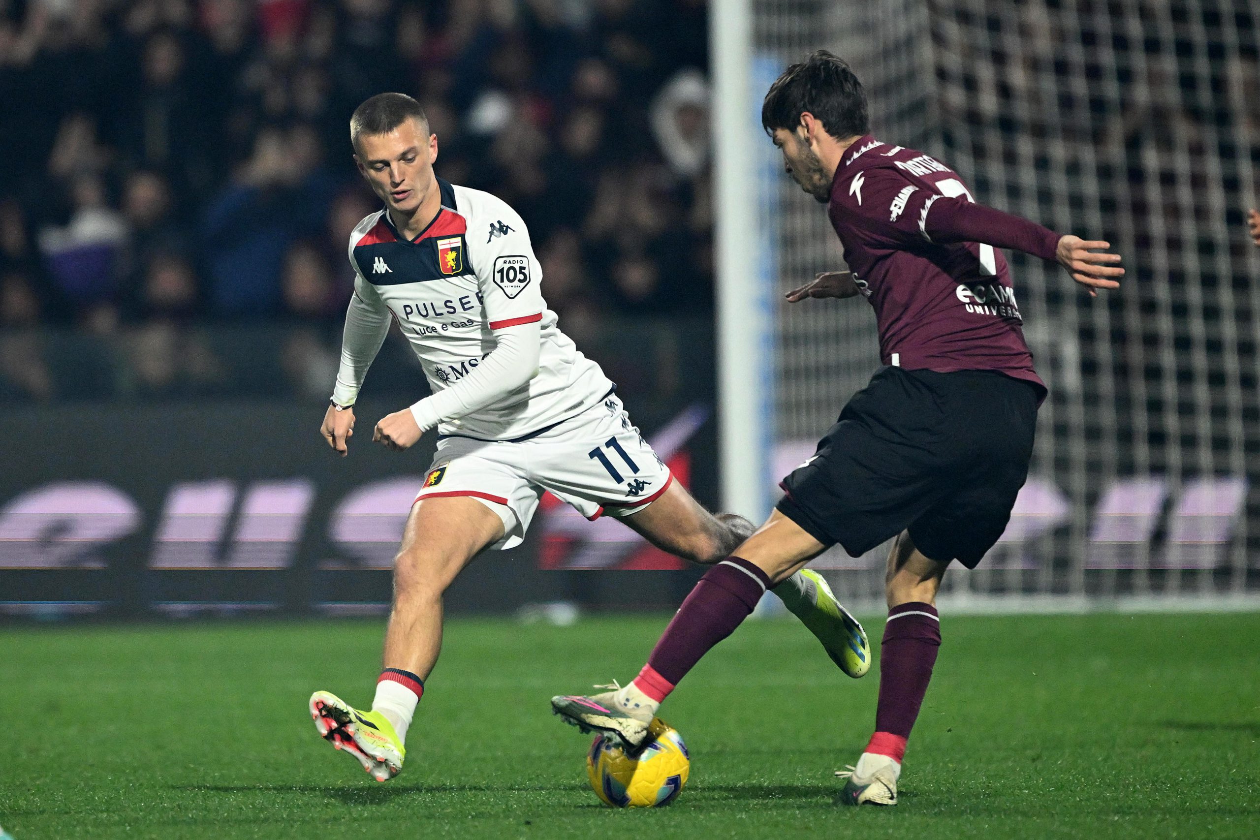 Albert Gudmundsson, Salernitana-Genoa