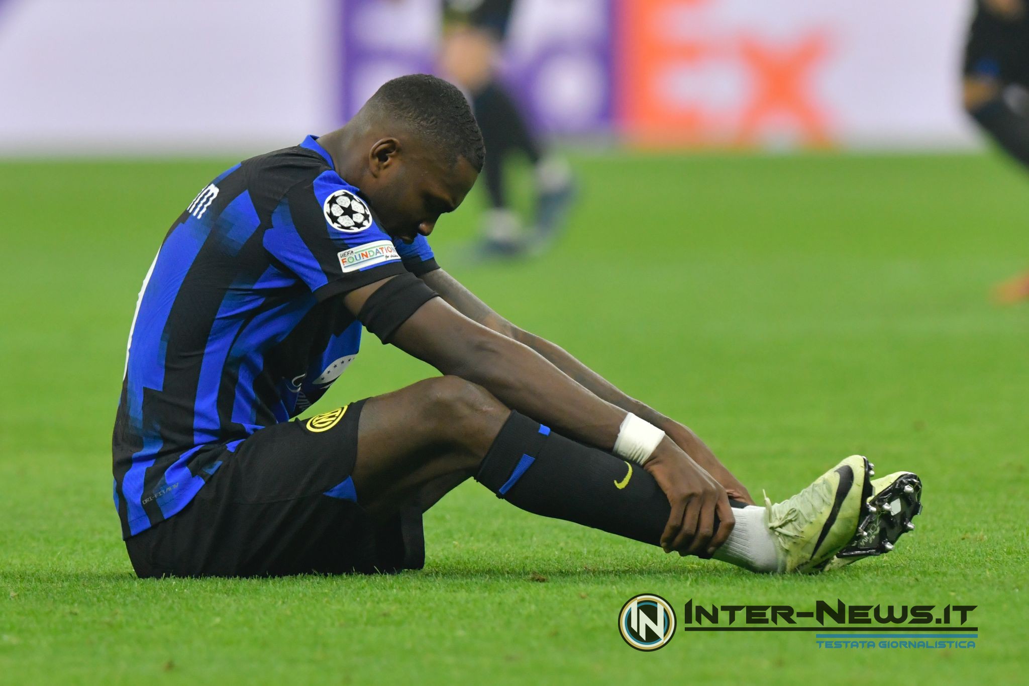 Marcus Thuram in Inter-Atletico Madrid (Photo by Tommaso Fimiano/Inter-News.it ©)