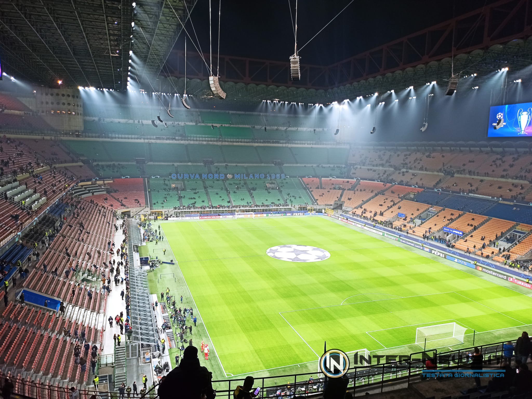 Stadio Giuseppe Meazza di San Siro, Inter-Atletico Madrid (Photo by Ivan Vanoni, copyright Inter-News.it)
