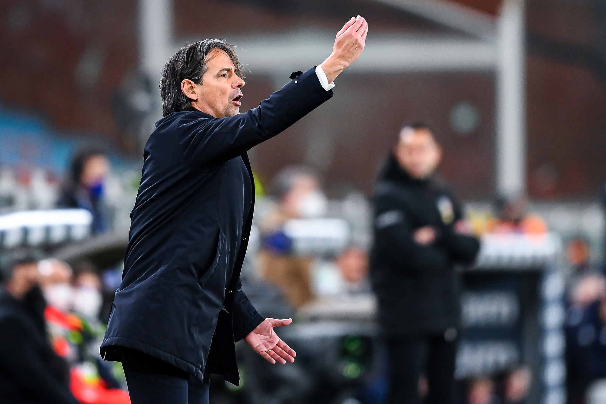 Simone Inzaghi in Genoa-Inter (Photo Getty Images via OneFootball)