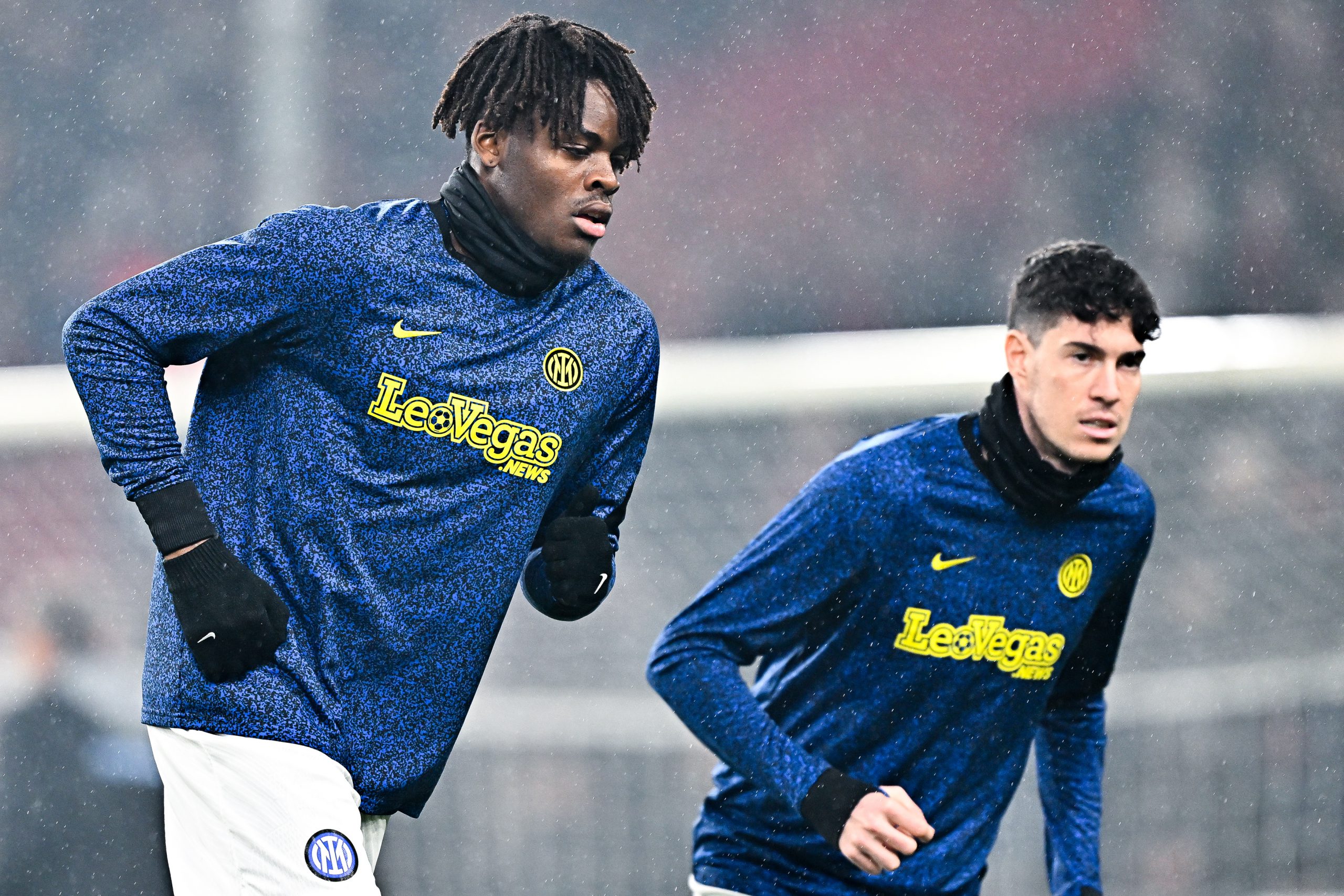 Yann Bisseck e Alessandro Bastoni, Inter