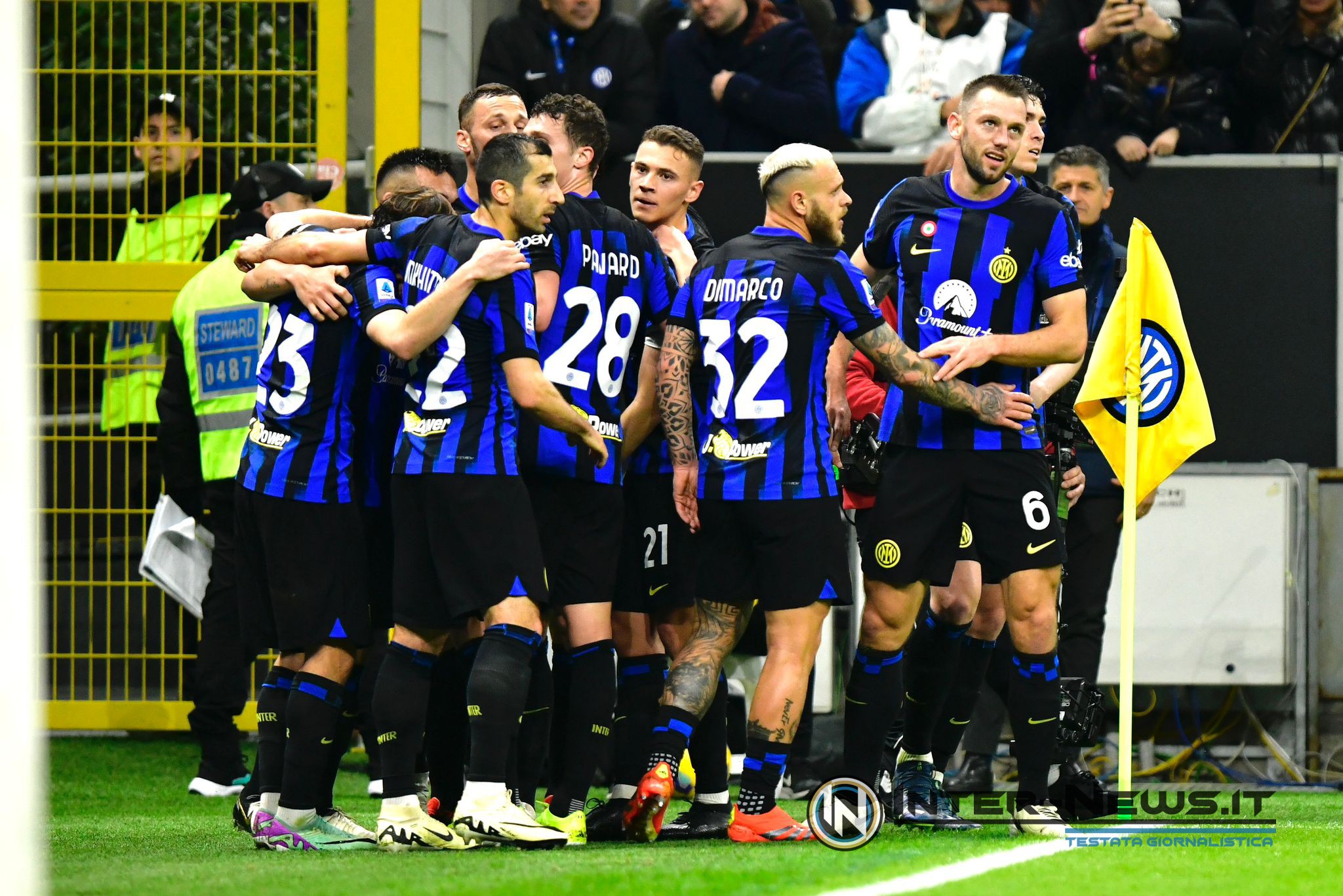 Inter-Atalanta esultanza (Photo by Tommaso Fimiano/Inter-News.it ©)