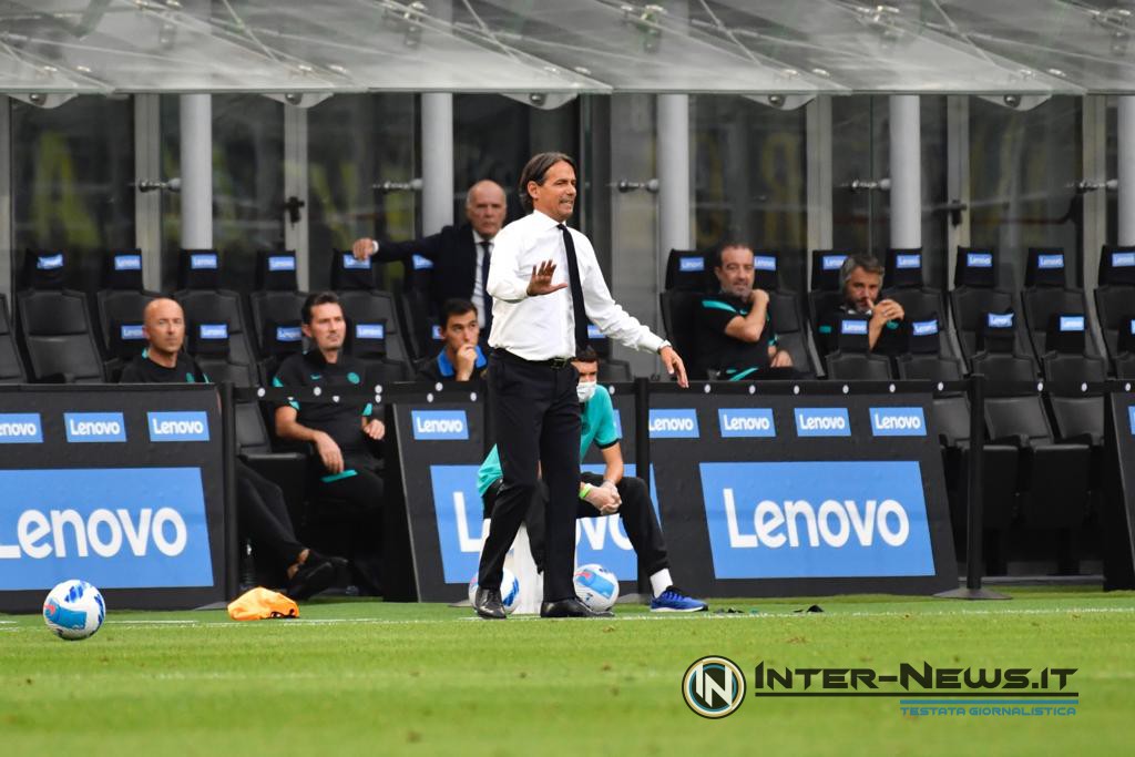 Simone Inzaghi in Inter-Genoa di Serie A (Photo by Tommaso Fimiano, Copyright Inter-News.it)