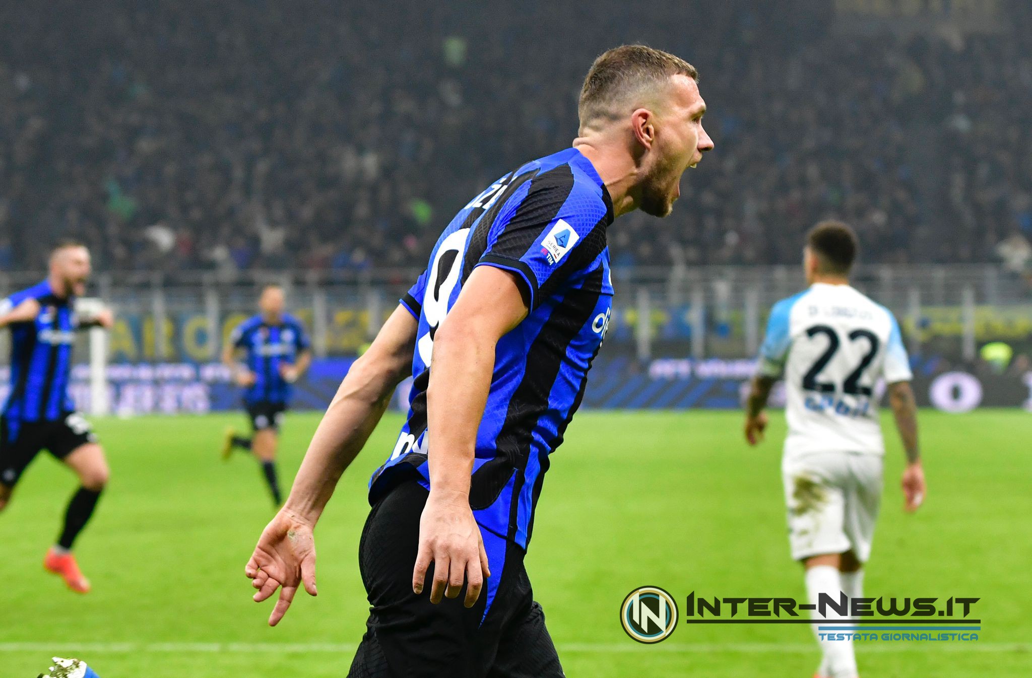 Edin Dzeko, Inter-Napoli