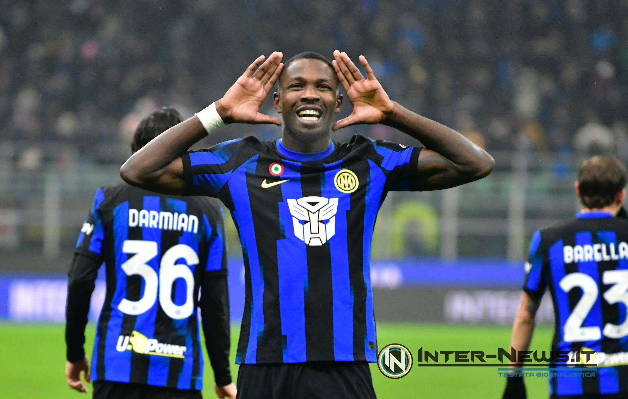 Marcus Thuram esultanza (Photo by Tommaso Fimiano/Inter-News.it ©)