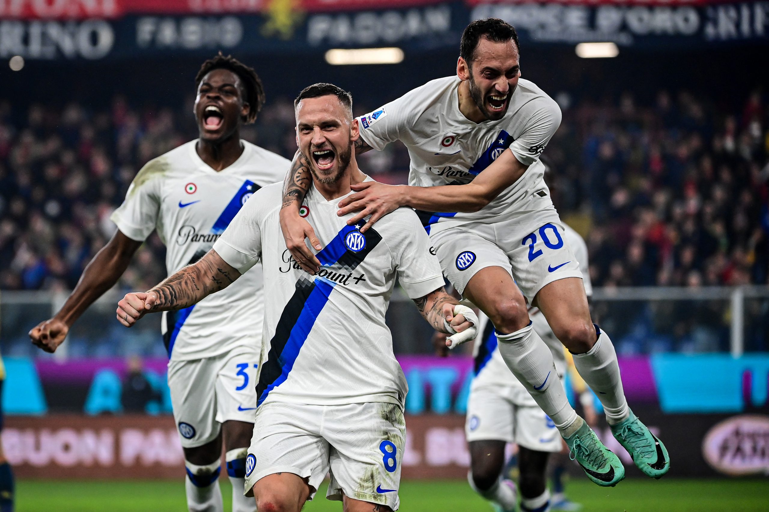Marko Arnautovic in Genoa-Inter