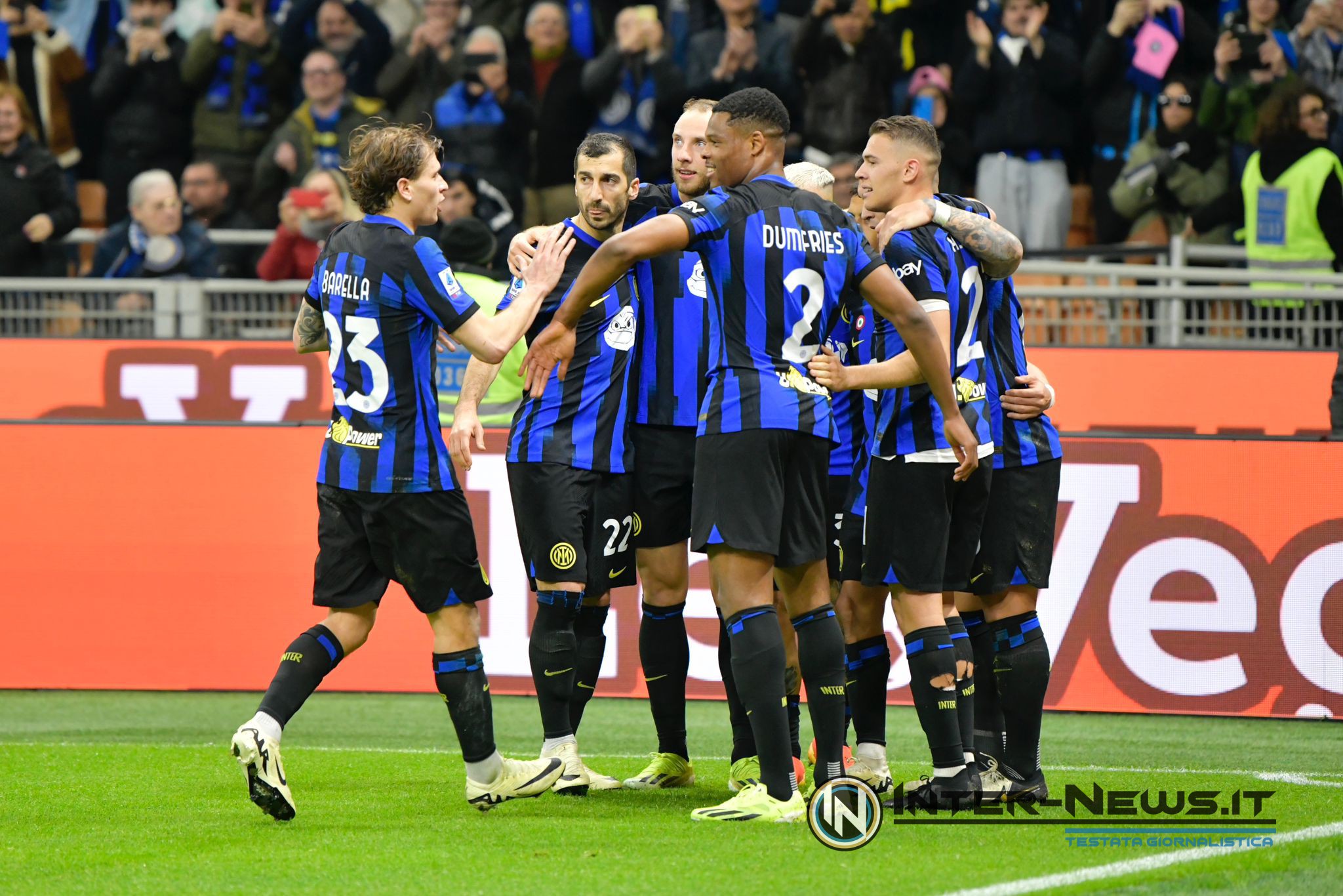 Inter-Genoa esultanza (Photo by Tommaso Fimiano/Inter-News.it ©)