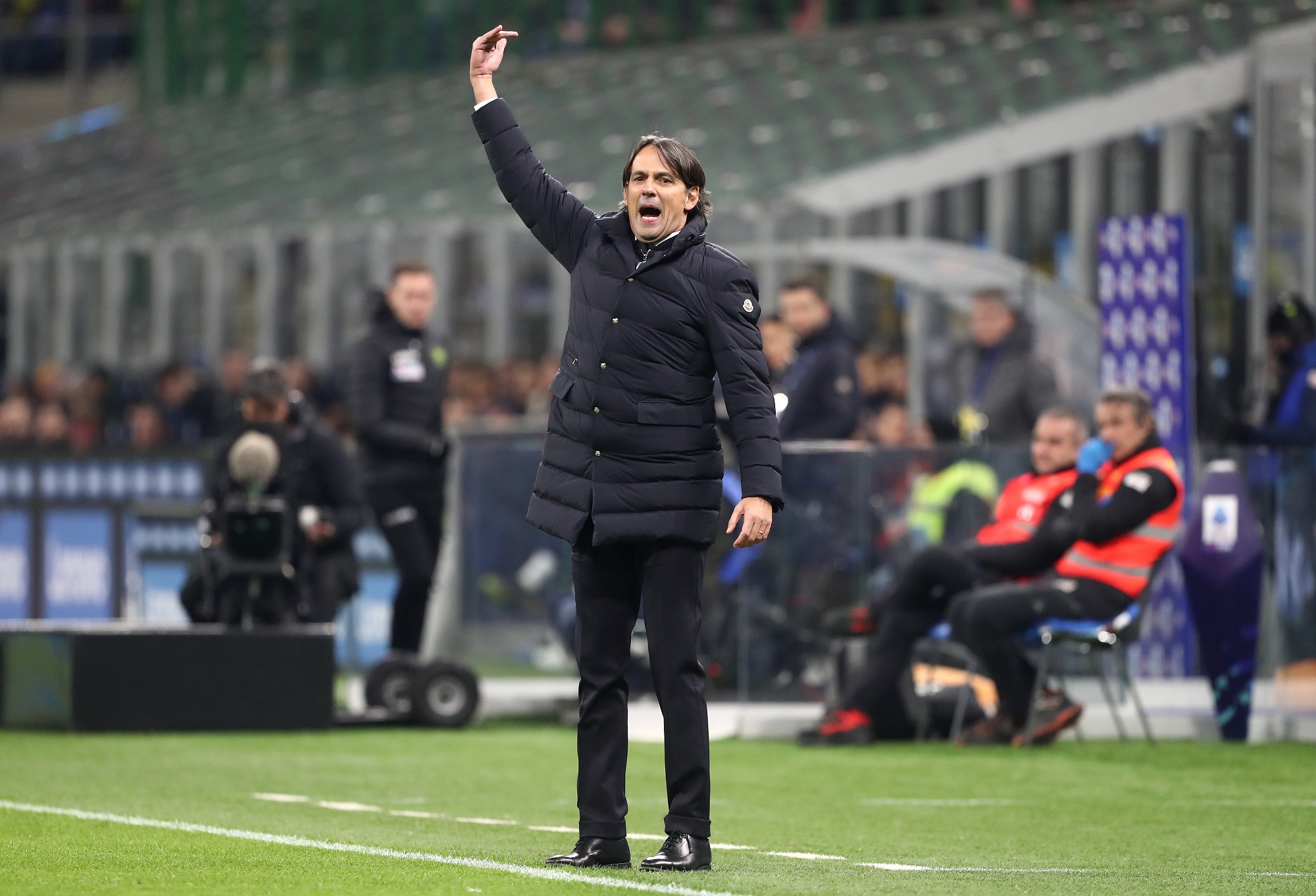 Simone Inzaghi in Inter-Empoli