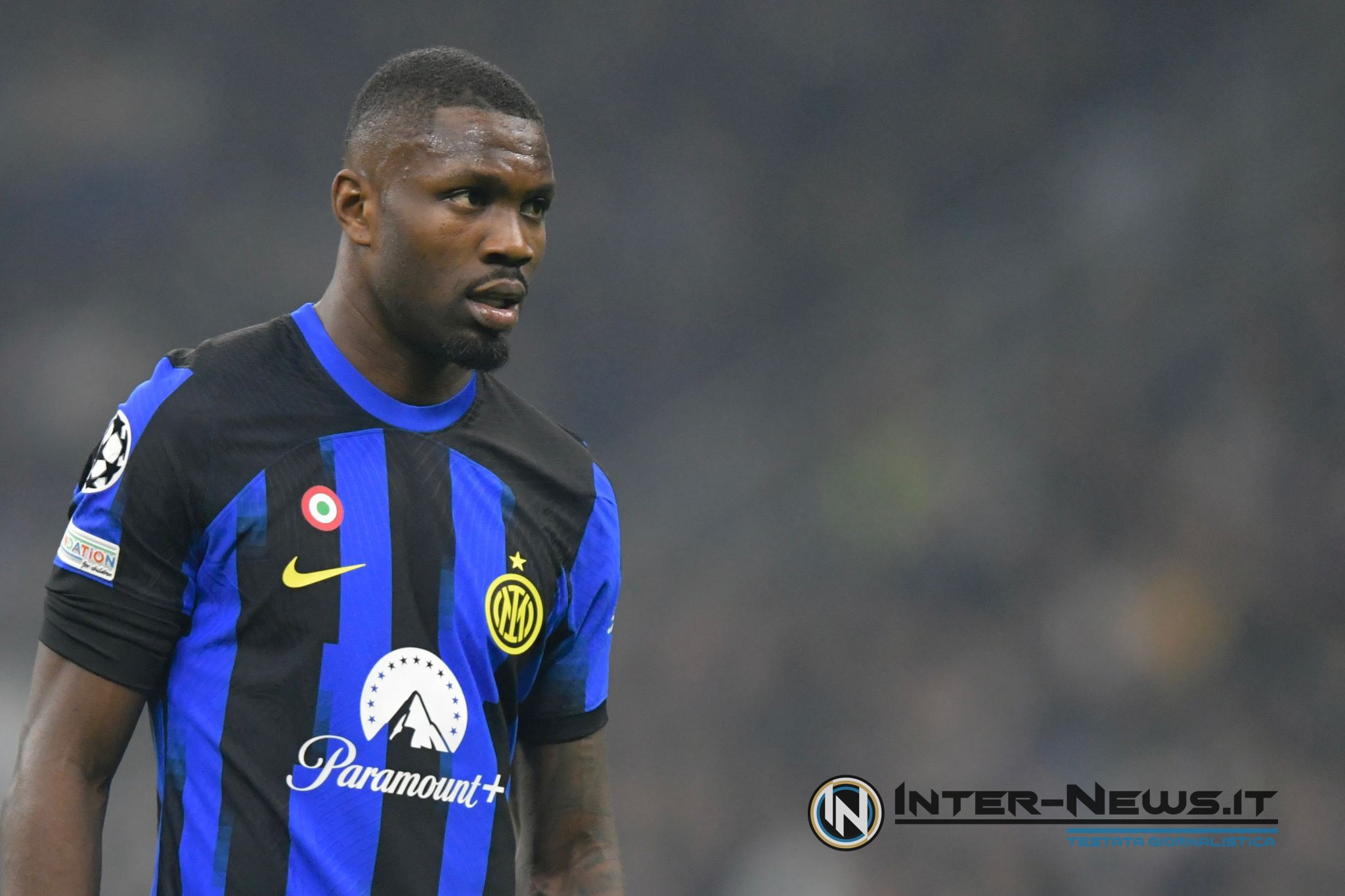 Marcus Thuram in Inter-Atletico Madrid (Photo by Tommaso Fimiano/Inter-News.it ©)