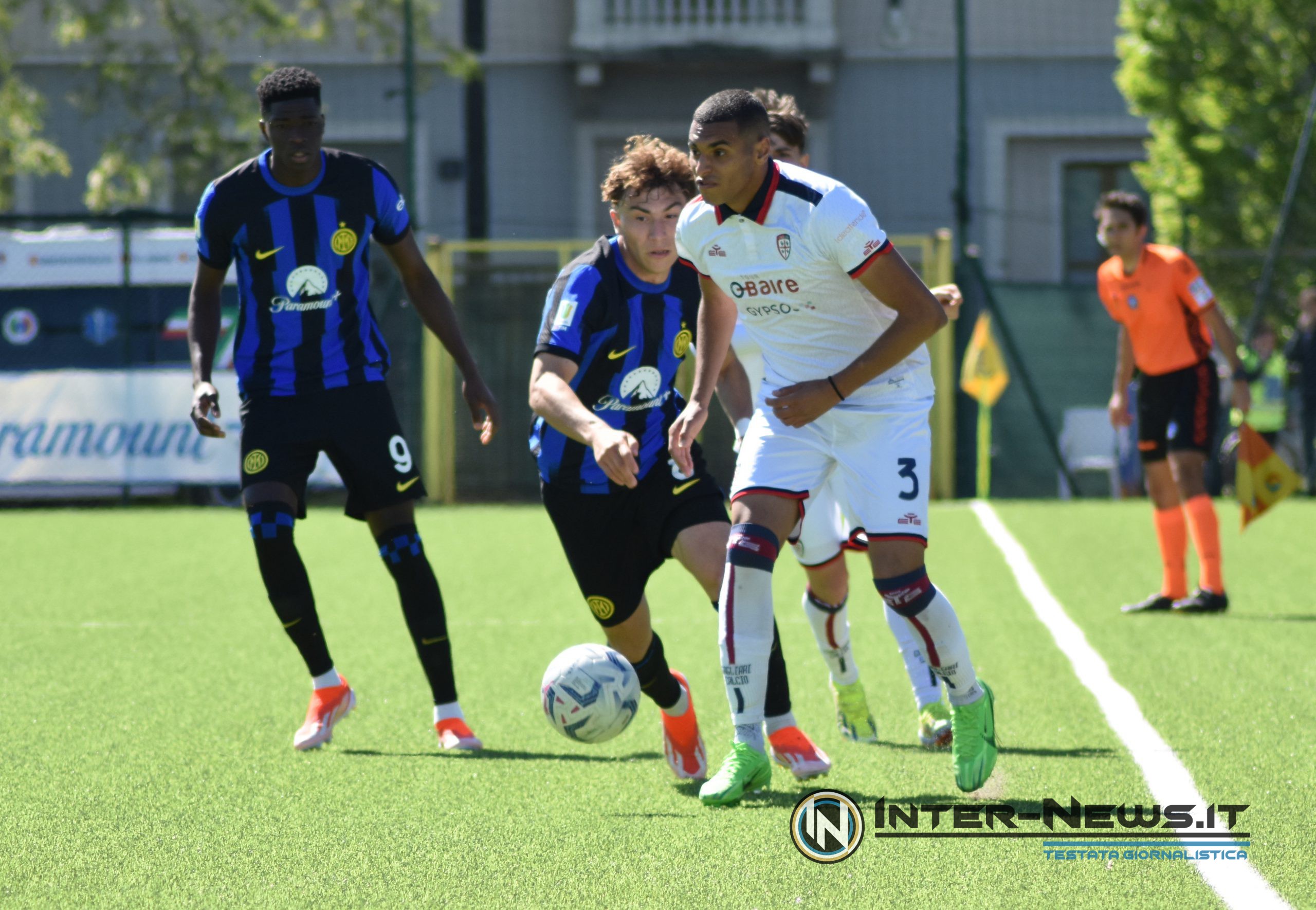 Luca Di Maggio e Amadou Sarr, Inter-Cagliari Primavera