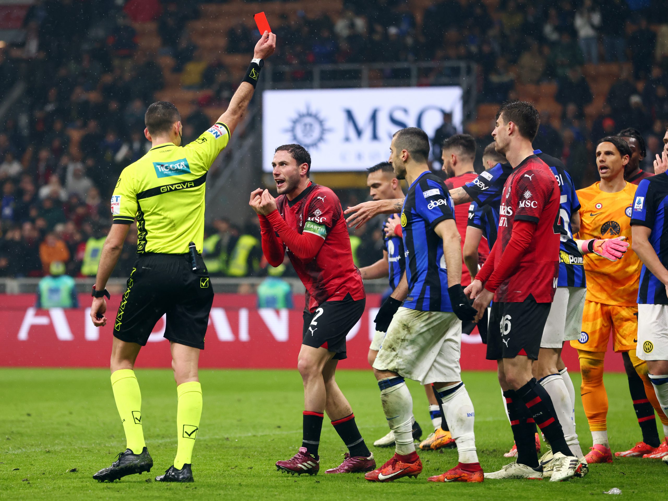 Davide Calabria Milan-Inter