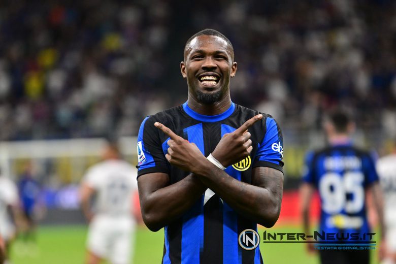 Marcus Thuram in Inter-Cagliari (Photo by Tommaso Fimiano/Inter-News.it ©)