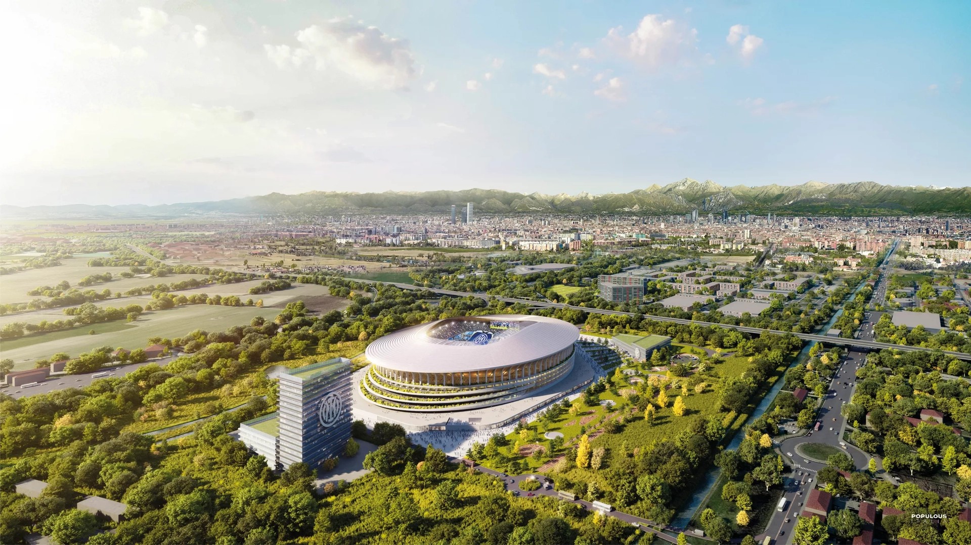 Nuovo stadio Inter Rozzano (Photo inter.it)