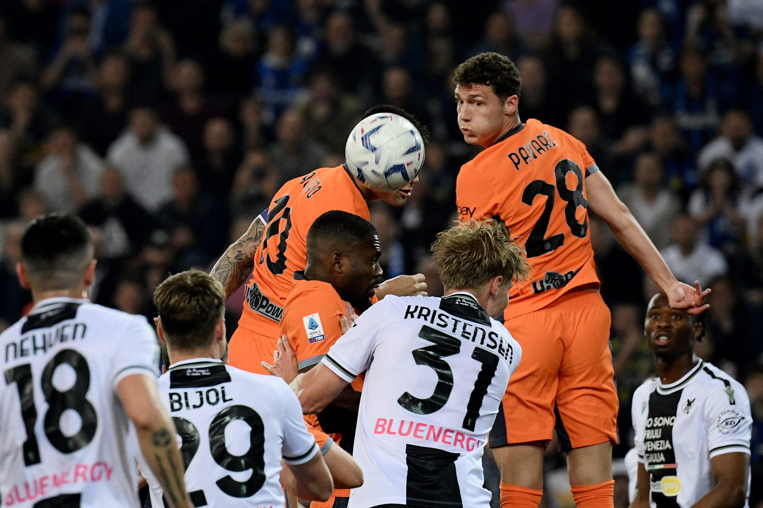 Udinese-Inter, Benjamin Pavard