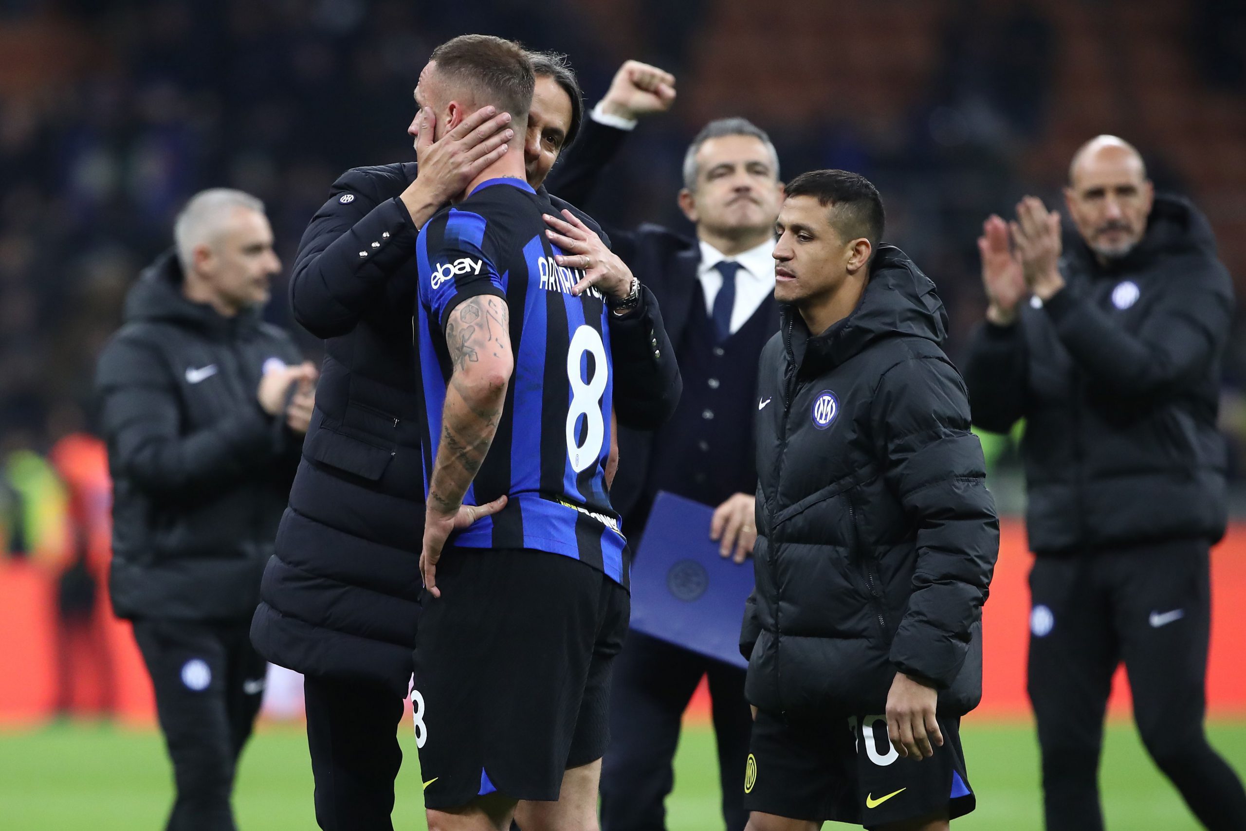 Marko Arnautovic, Alexis Sanchez, Simone Inzaghi, Massimiliano Farris, Inter