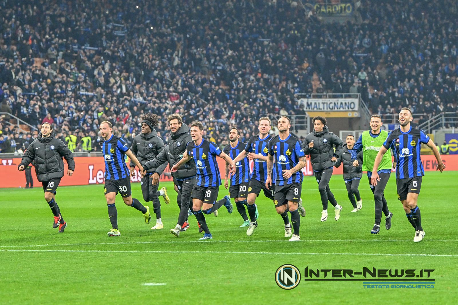 Inter-Juventus esultanza squadra (Photo by Tommaso Fimiano/Inter-News.it ©)