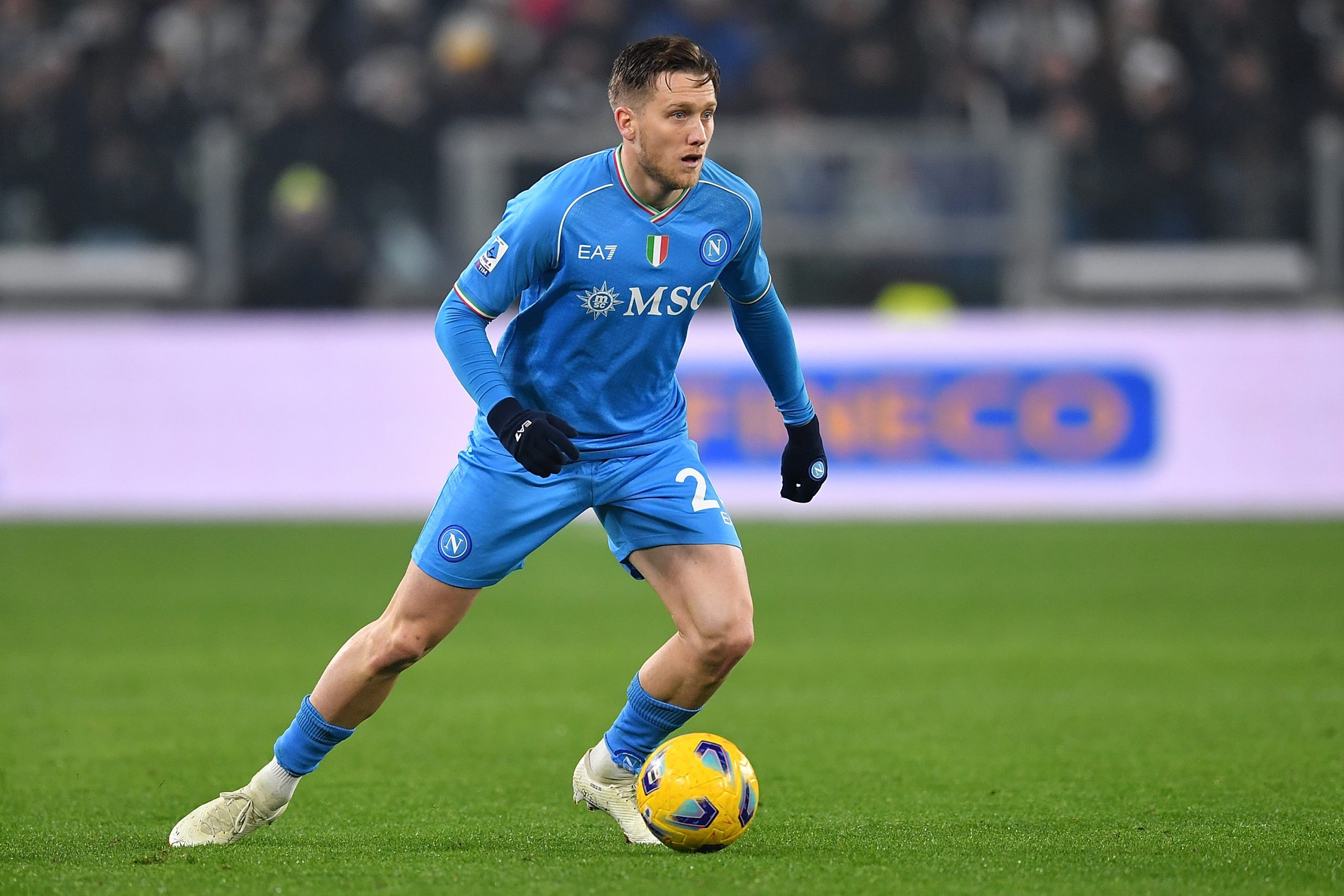 Piotr Zielinski in maglia Napoli (Photo by Valerio Pennicino/Getty Images via OneFootball)
