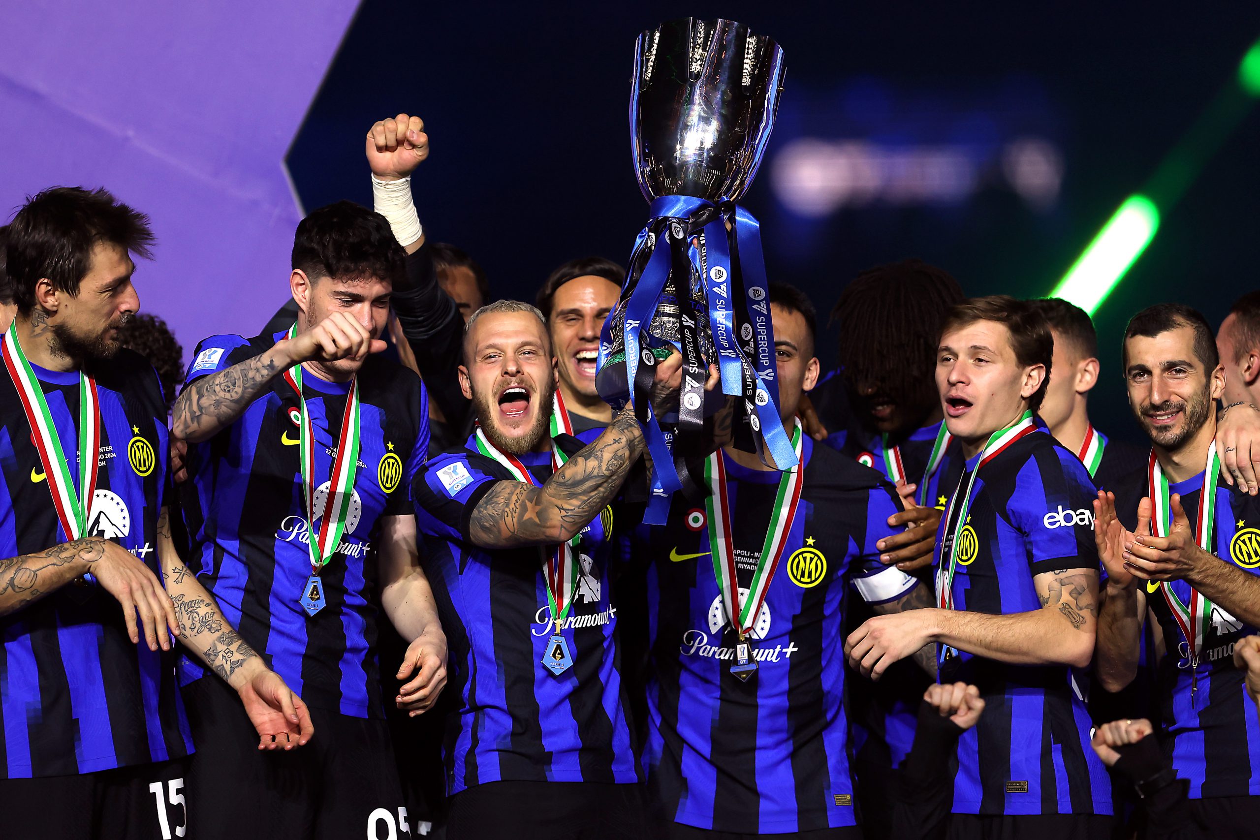 Inter vince Supercoppa Italiana 2023 (Photo by Yasser Bakhsh/Getty Images via OneFootball)