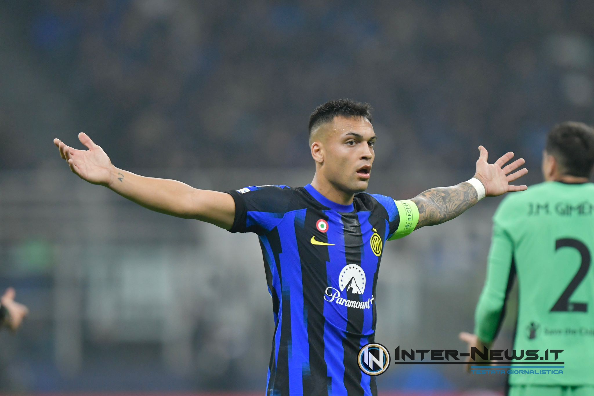 Lautaro Martinez in Inter-Atletico Madrid (Photo by Tommaso Fimiano/Inter-News.it ©)