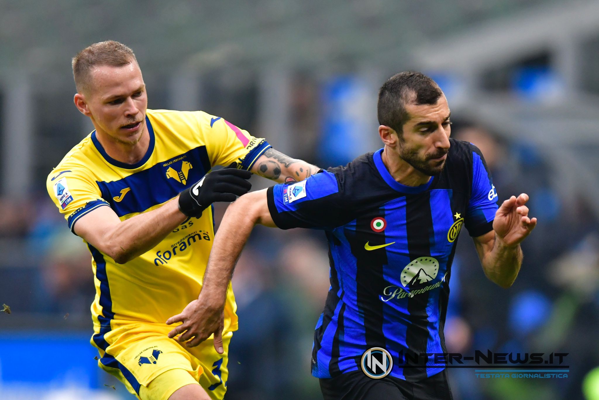 Henrikh Mkhitaryan in Inter-Verona (Photo by Tommaso Fimiano/Inter-News.it ©)