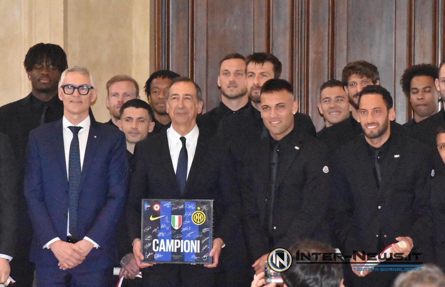 Inter Ambrogino d'Oro (Photo by Onorio Ferraro, copyright Inter-News.it)