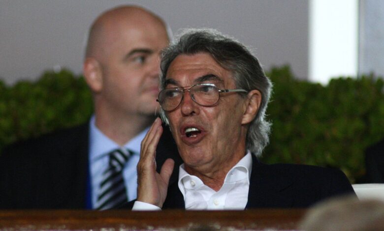 L'ex Presidente dell'Inter Massimo Moratti (Photo by IPA Sport via IPA agency)