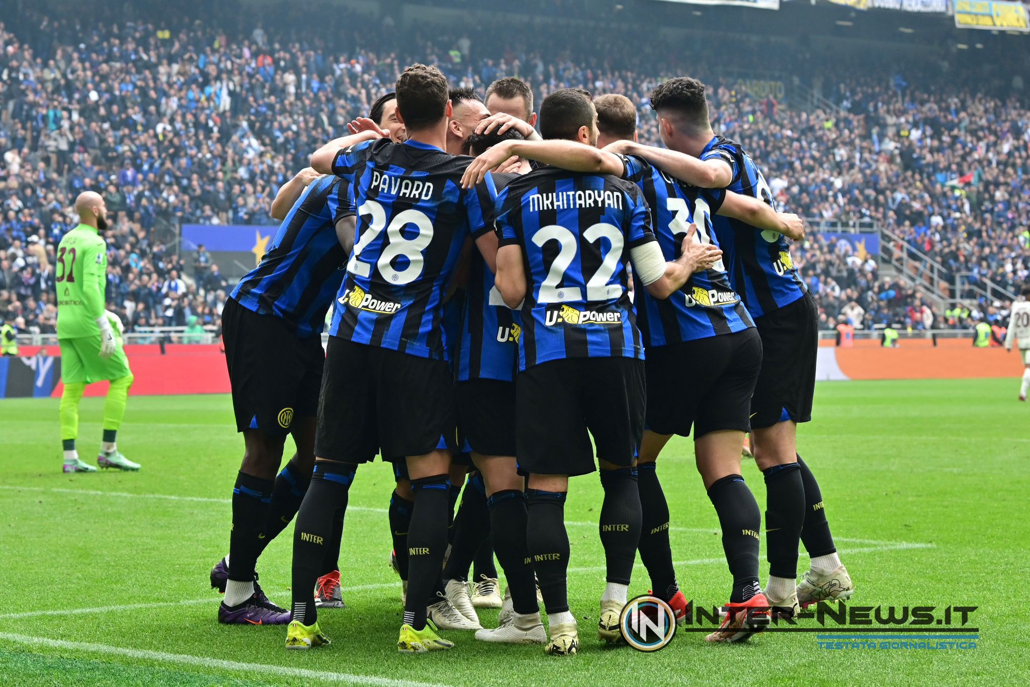 Esultanza Inter (Photo by Tommaso Fimiano/Inter-News.it ©)
