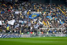 Udinese tifosi stadio