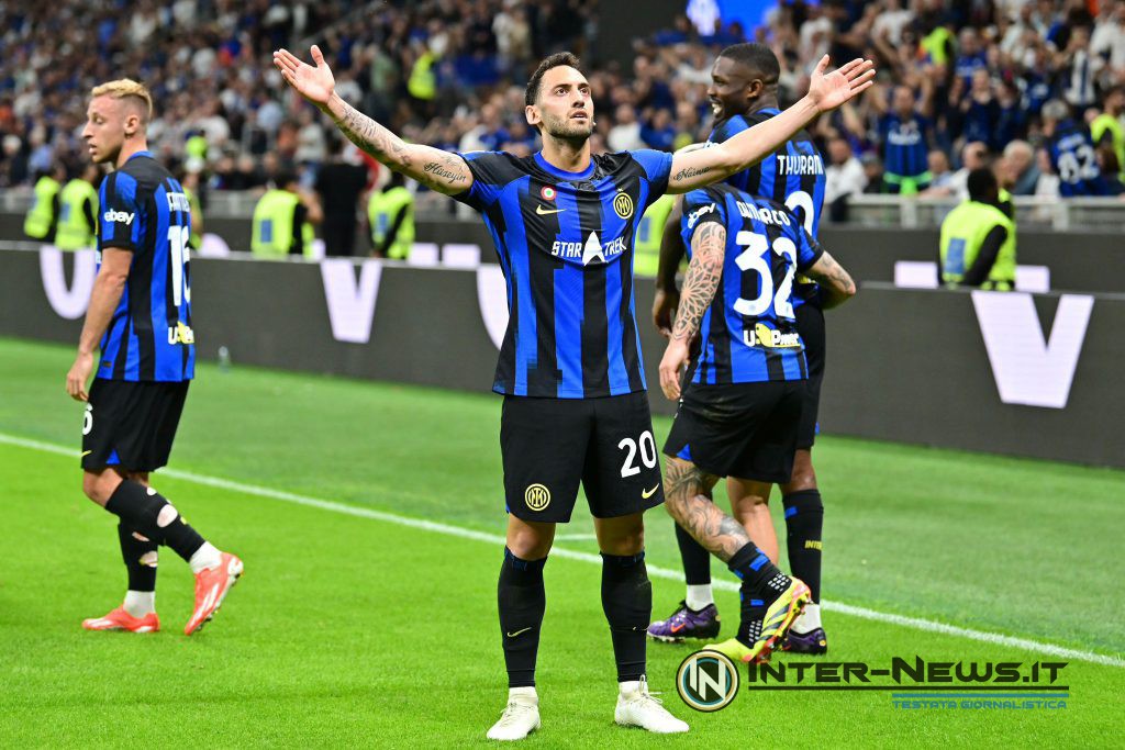 Hakan Calhanoglu in Inter-Cagliari (Photo by Tommaso Fimiano/Inter-News.it ©)