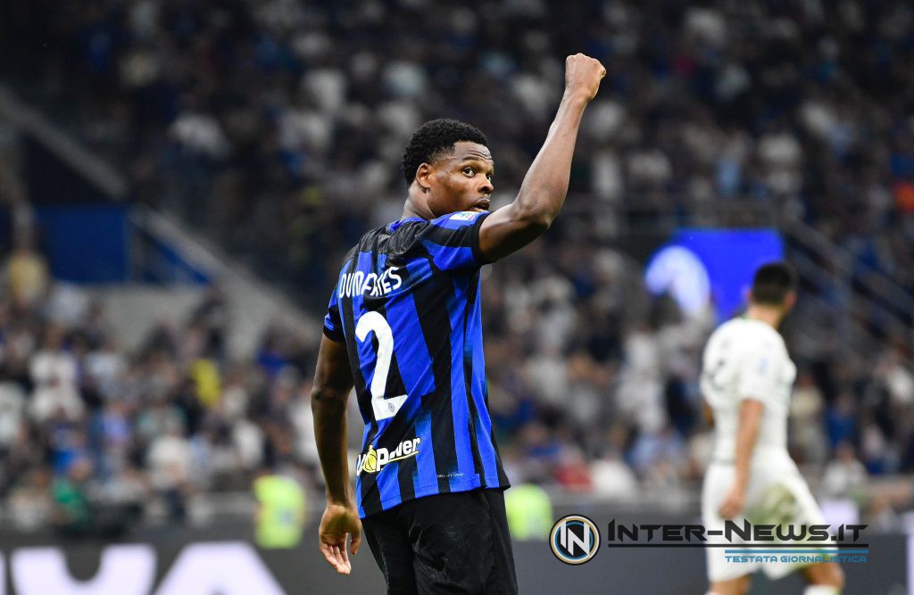 Denzel Dumfries Inter-Sassuolo (Copyright Inter-News.it)