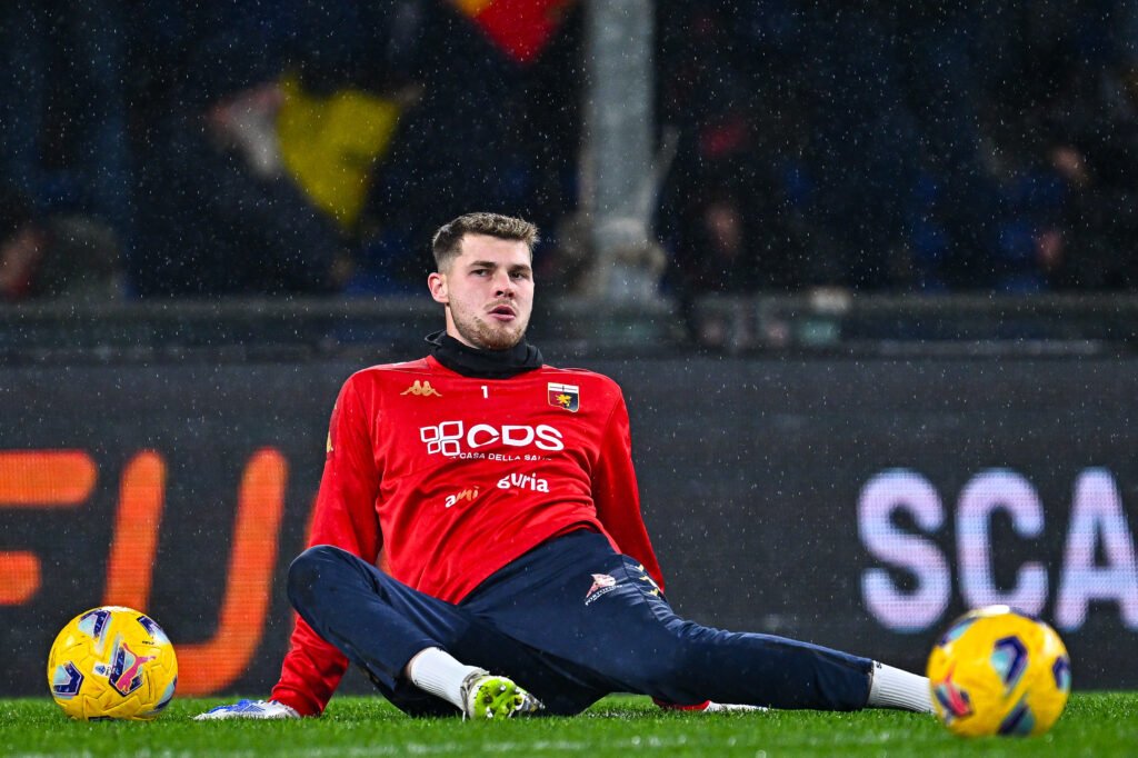 Josep Martinez in Genoa-Inter di Serie A (Photo by Simone Arveda/Getty Images via OneFootball)