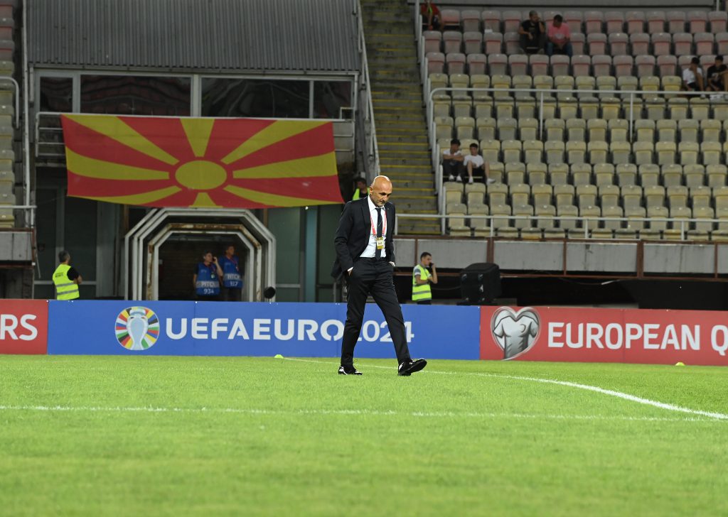 Luciano Spalletti Macedonia del Nord vs Italia