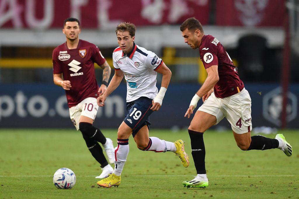 Gaetano Oristanio in Torino-Cagliari