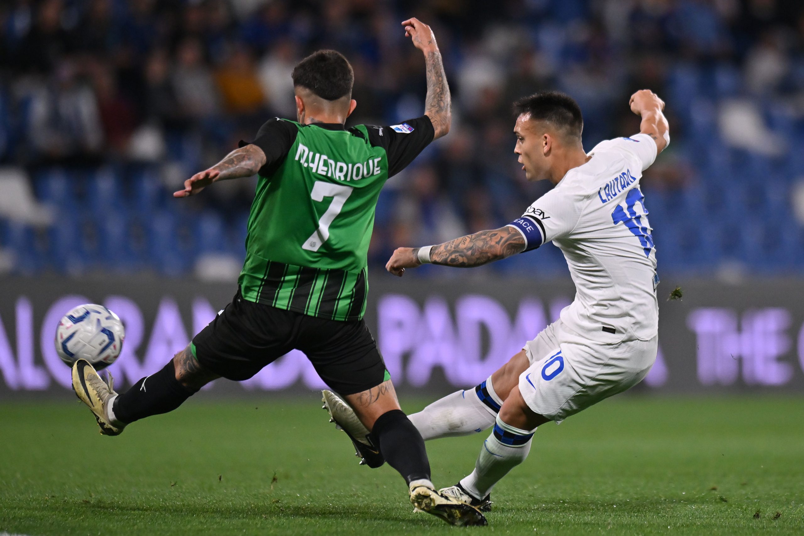 Lautaro Martinez Sassuolo-Inter