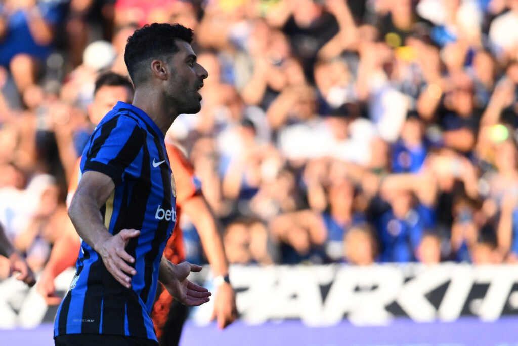 Mehdi Taremi in maglia Inter (Photo by Domenico Cippitelli/ IPA Sport via IPA Agency)