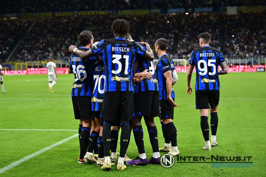 Aurel Bisseck in Inter-Cagliari (Photo by Tommaso Fimiano/Inter-News.it ©)