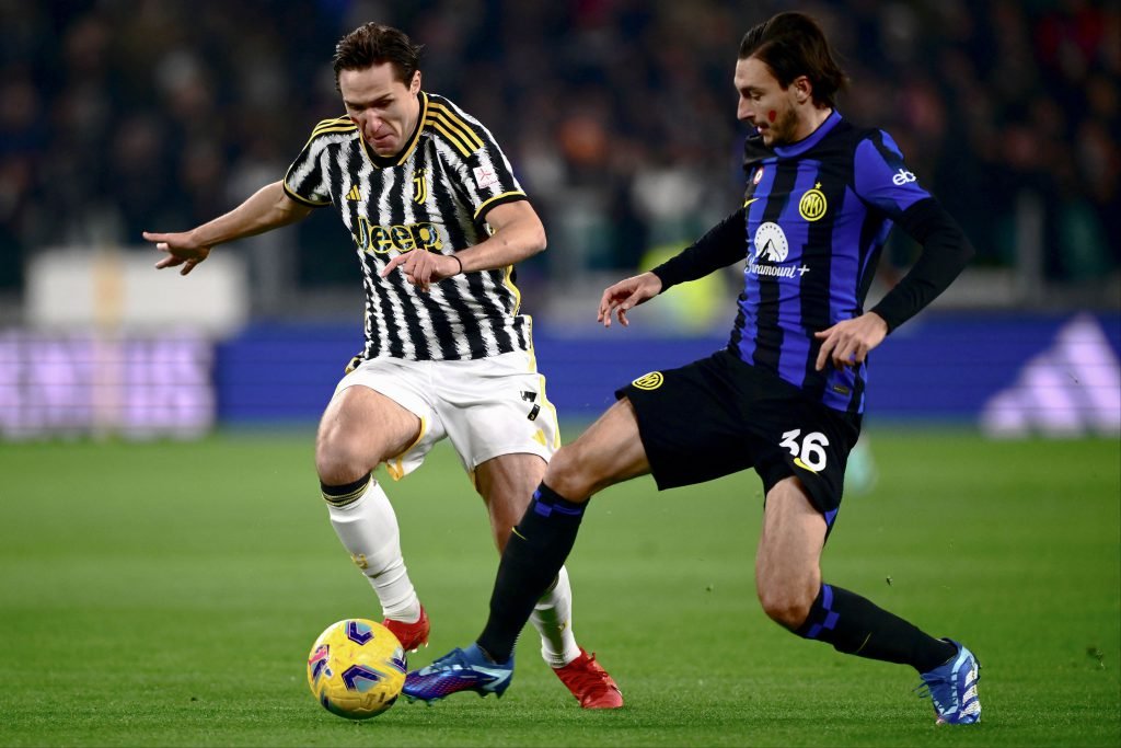 Federico Chiesa e Matteo Darmian, Juventus-Inter