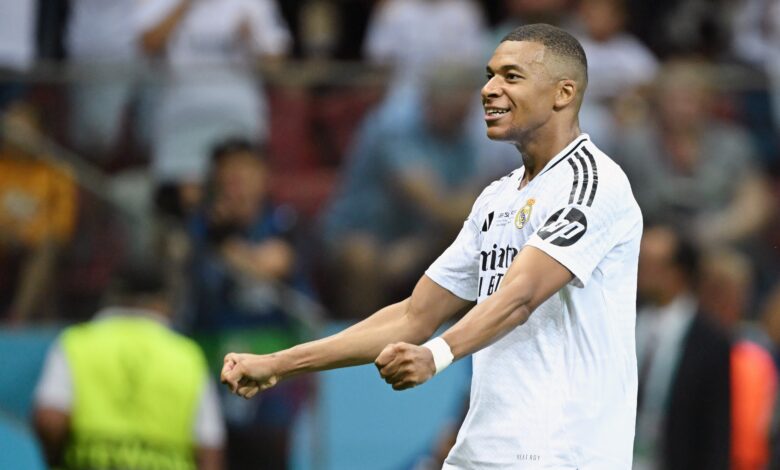 Kylian Mbappé Real Madrid-Atalanta