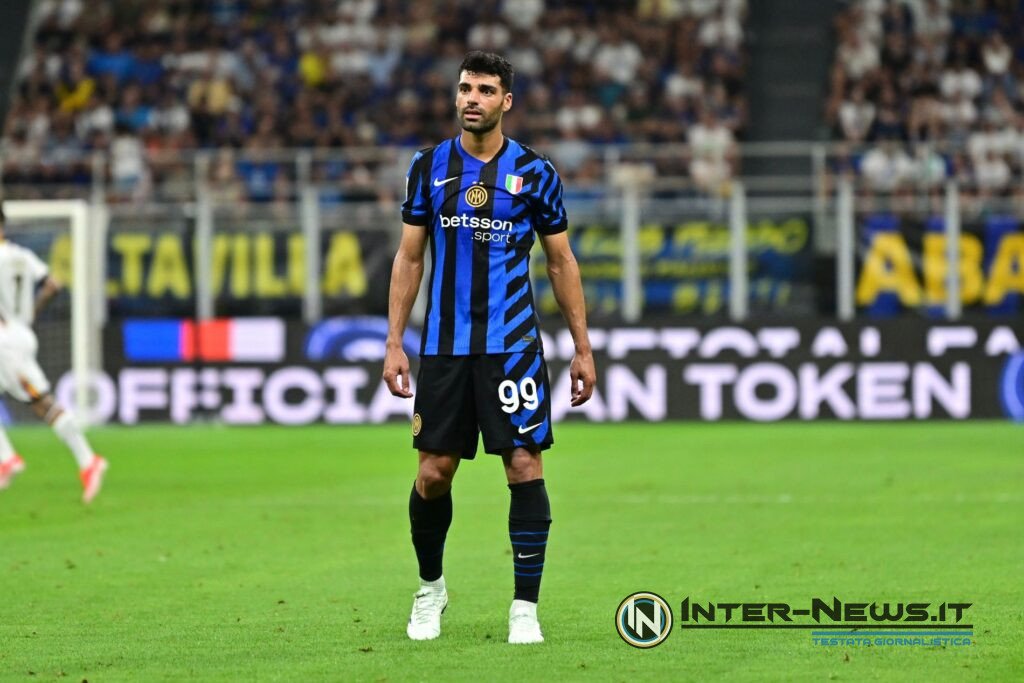 Mehdi Taremi, Inter-Lecce (Photo by Tommaso Fimiano, copyright Inter-News.it)