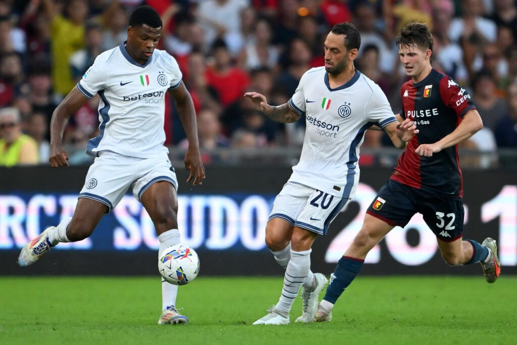 Denzel Dumfries Genoa-Inter