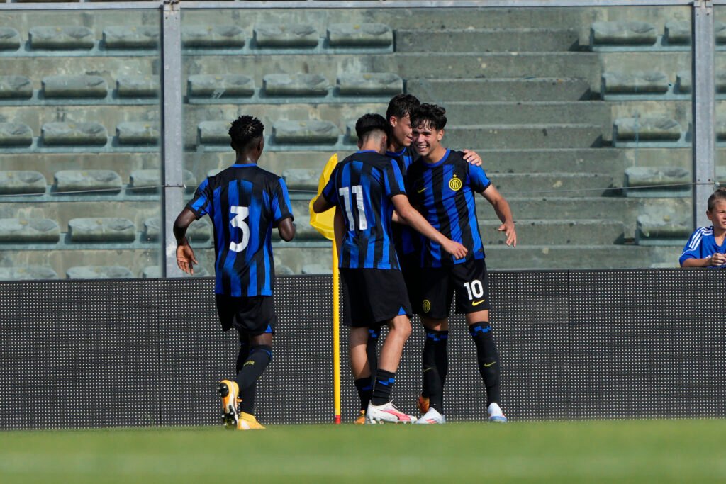 Giacomo De Pieri in maglia Inter (Photo by Danilo Di Giovanni/Getty Images via OneFootball)