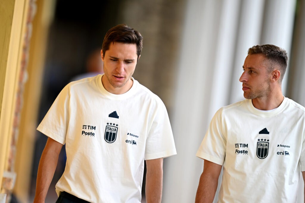 Federico Chiesa e Davide Frattesi, Italia