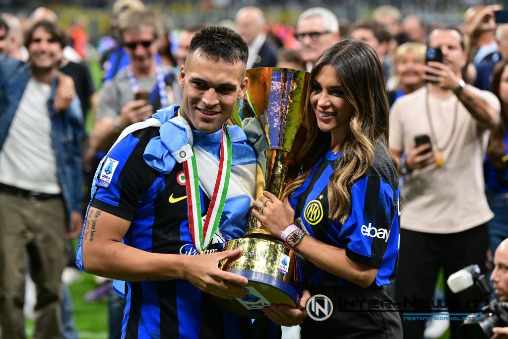 Lautaro Martinez e Agustina