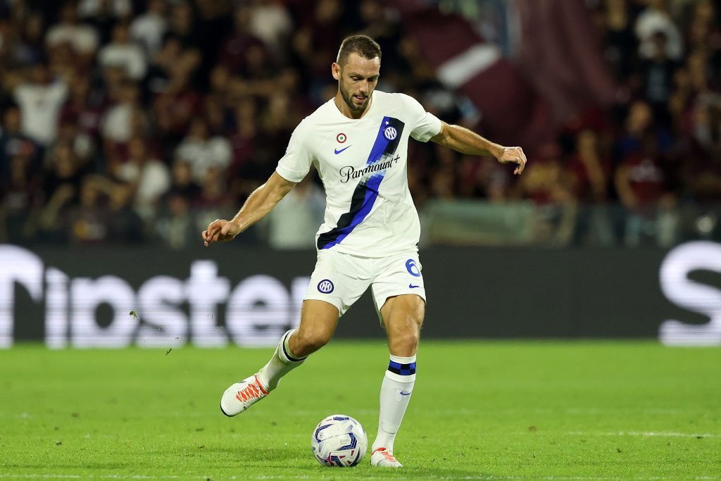 Stefan de Vrij in Salernitana-Inter