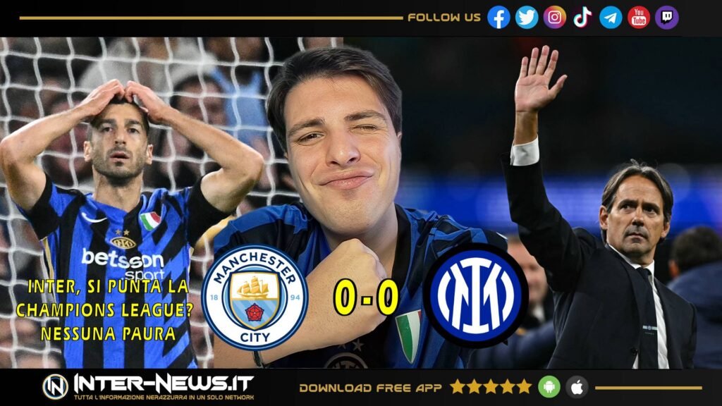 Copertina InterMezzo Manchester City-Inter