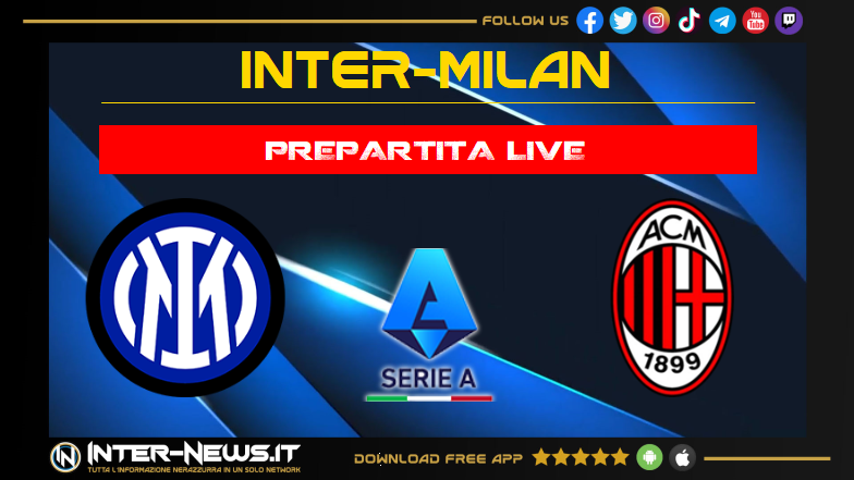 Inter-Milan live prepartita