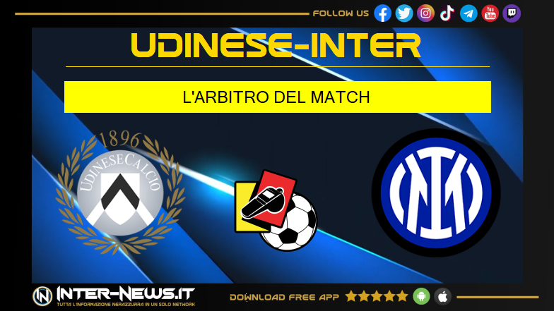 Arbitro Udinese-Inter