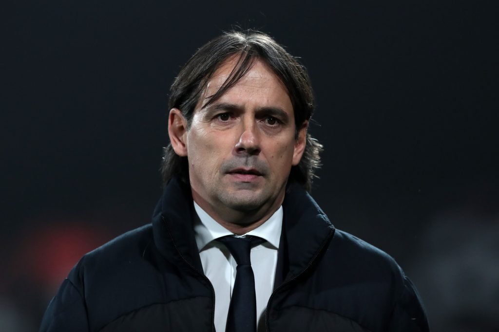 Simone Inzaghi in Monza-Inter