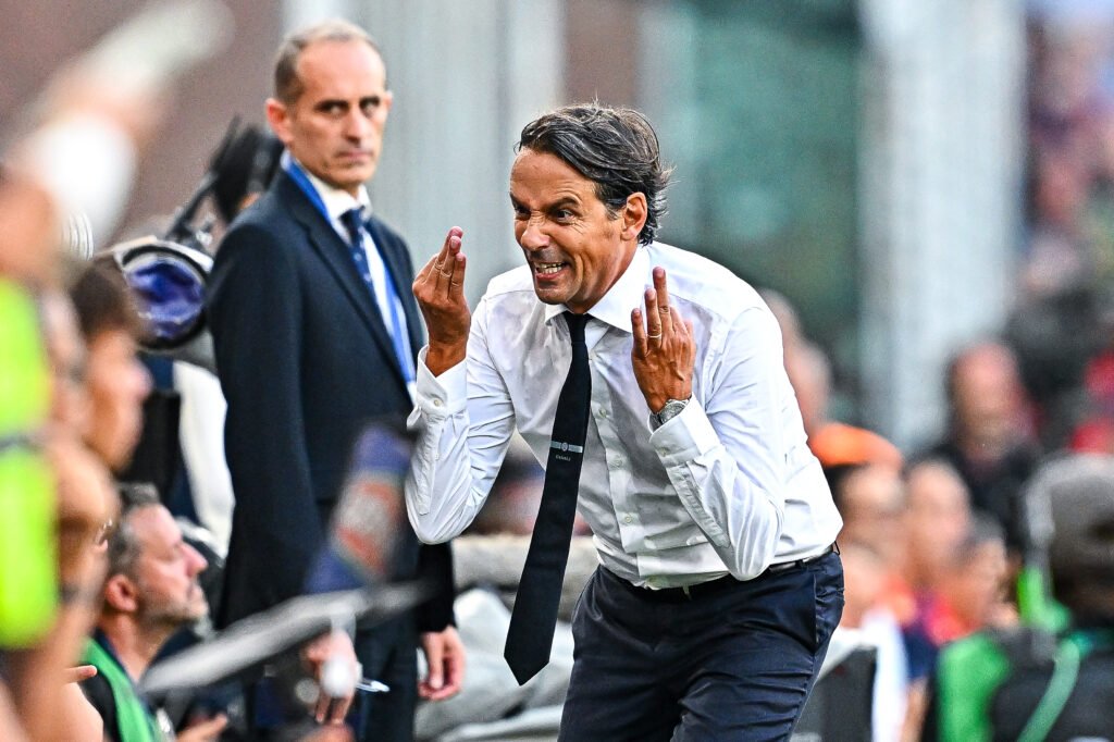 Simone Inzaghi Genoa-Inter